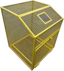 Metal container for solid waste collection (Eurocontainer, 1.1 m³) — Photo 3