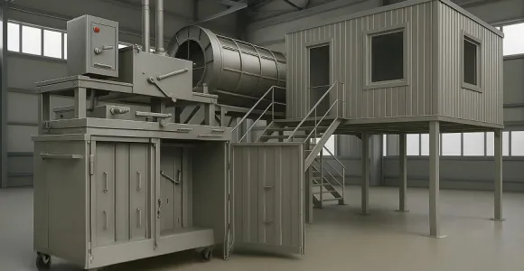 Waste sorting complexes