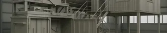 Waste sorting complexes