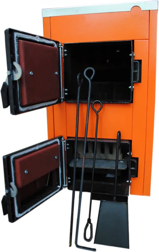 Combined steel solid fuel boiler with cooking function AKTV-16 — Photo 11