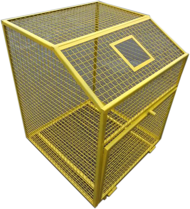 Metal container for solid waste collection (Eurocontainer, 1.1 m³) — Photo 7