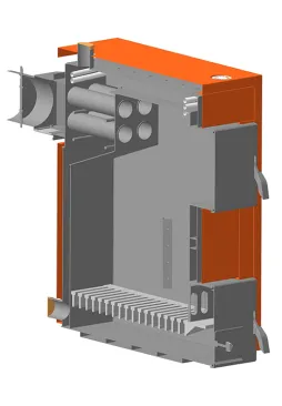 Combined steel solid fuel boiler with cooking function AKTV-16 — Photo 15